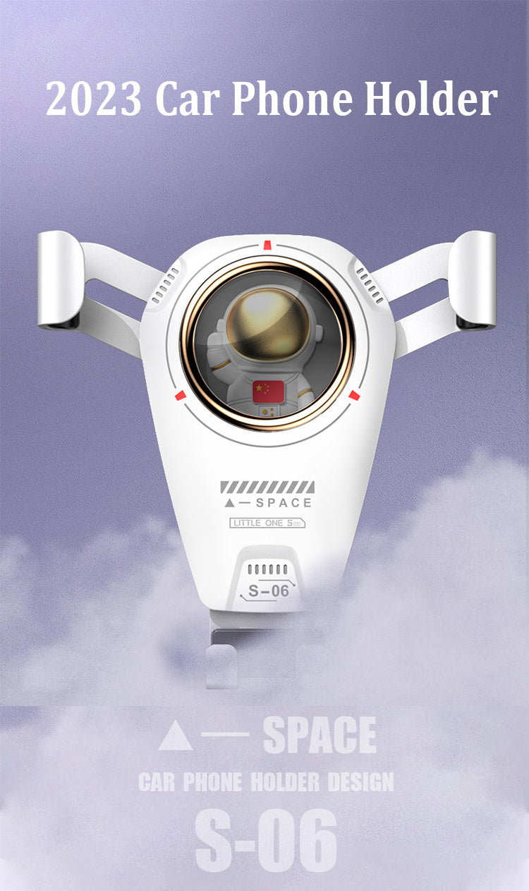 Universal Car Phone Holder Multifunctional 360 Degree Astronaut Theme Car Holder