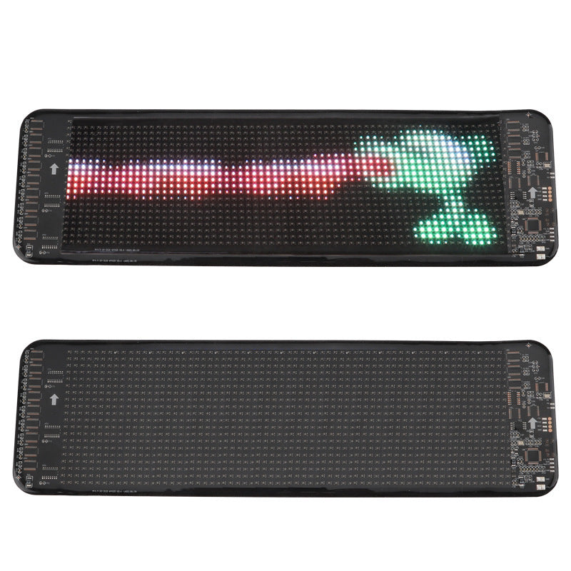 Programmable LED Text Plate