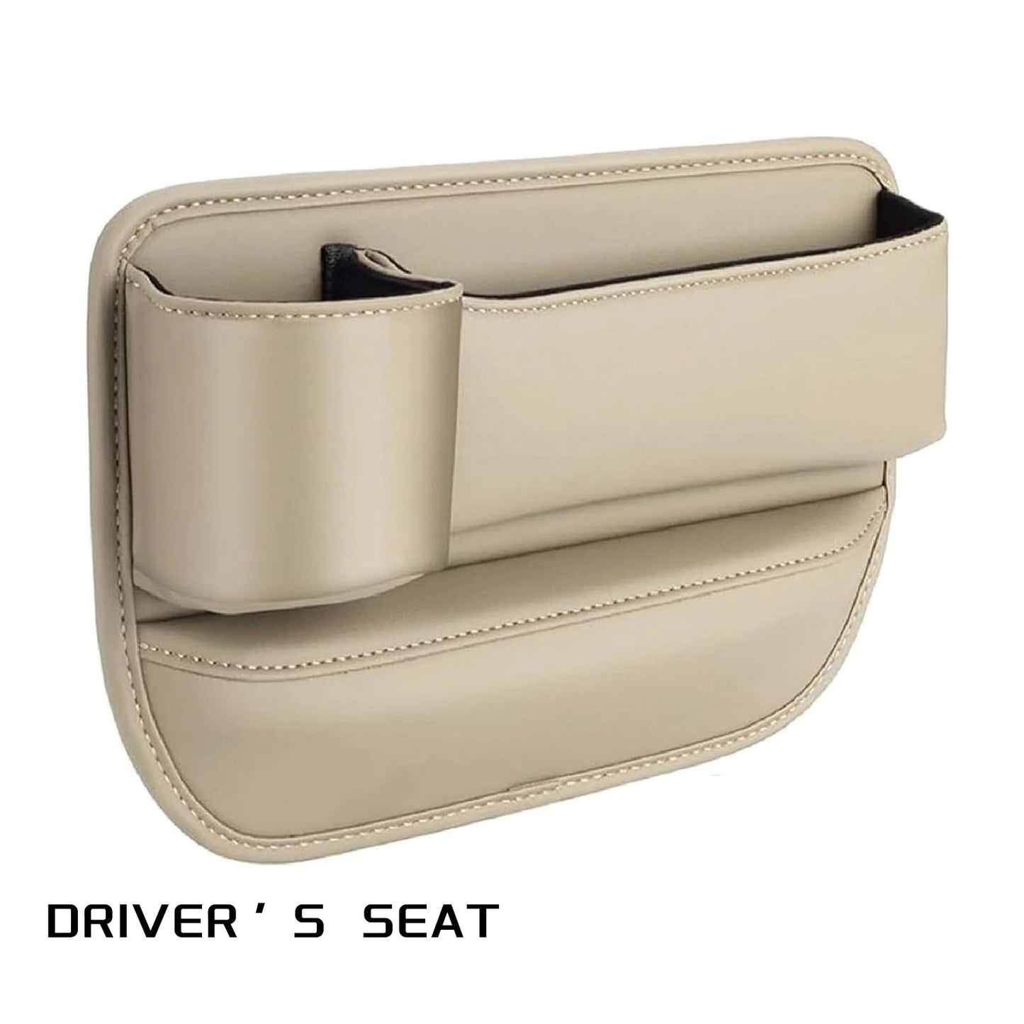 Car Seat Gap Storage, New Upgraded Car Seat Storage Box With Cup Holder