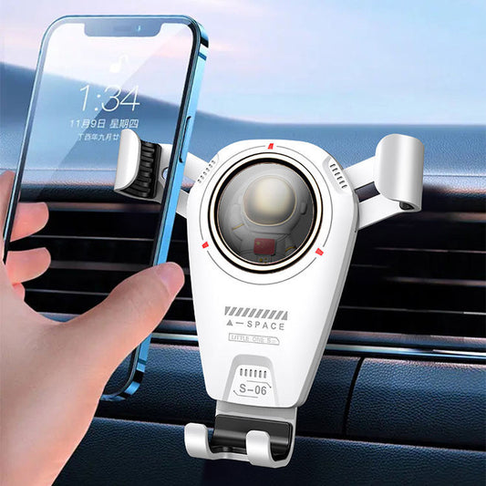 Universal Car Phone Holder Multifunctional 360 Degree Astronaut Theme Car Holder