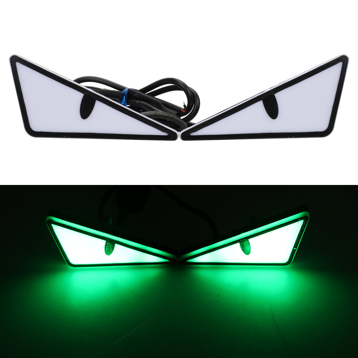 Triangle Eyes Modified Decorative Accessories Car Lights