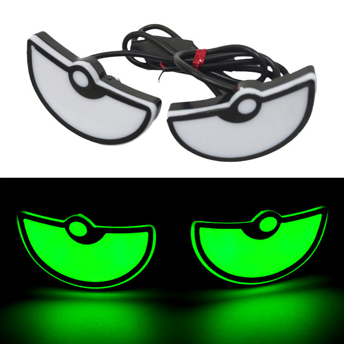 Triangle Eyes Modified Decorative Accessories Car Lights