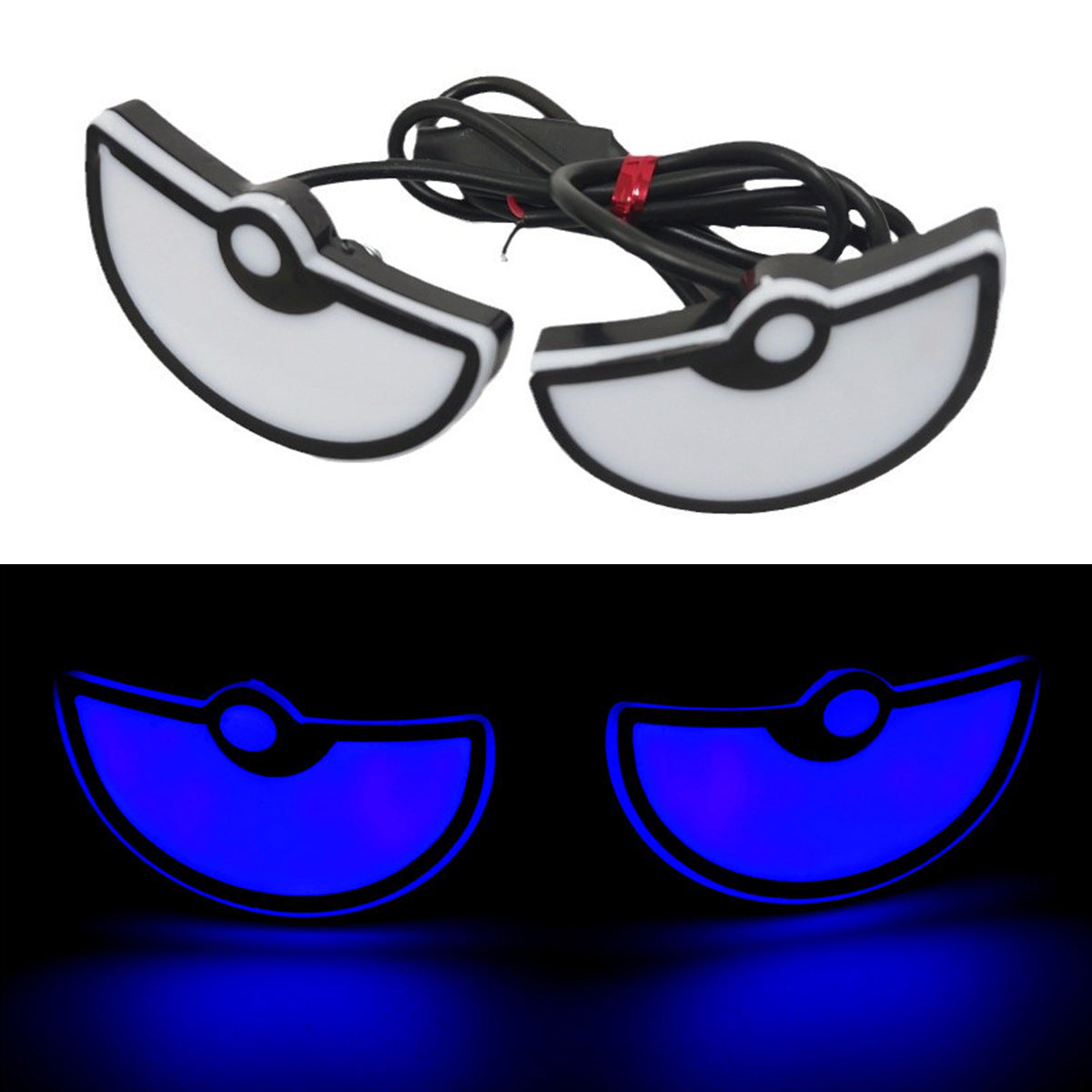 Triangle Eyes Modified Decorative Accessories Car Lights