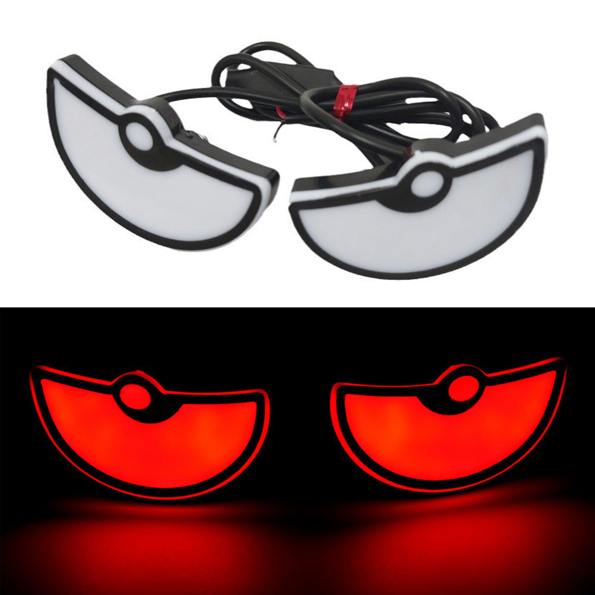 Triangle Eyes Modified Decorative Accessories Car Lights
