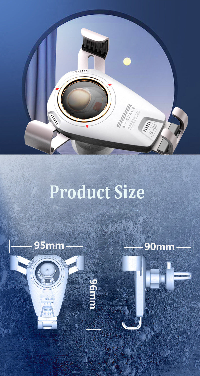 Universal Car Phone Holder Multifunctional 360 Degree Astronaut Theme Car Holder