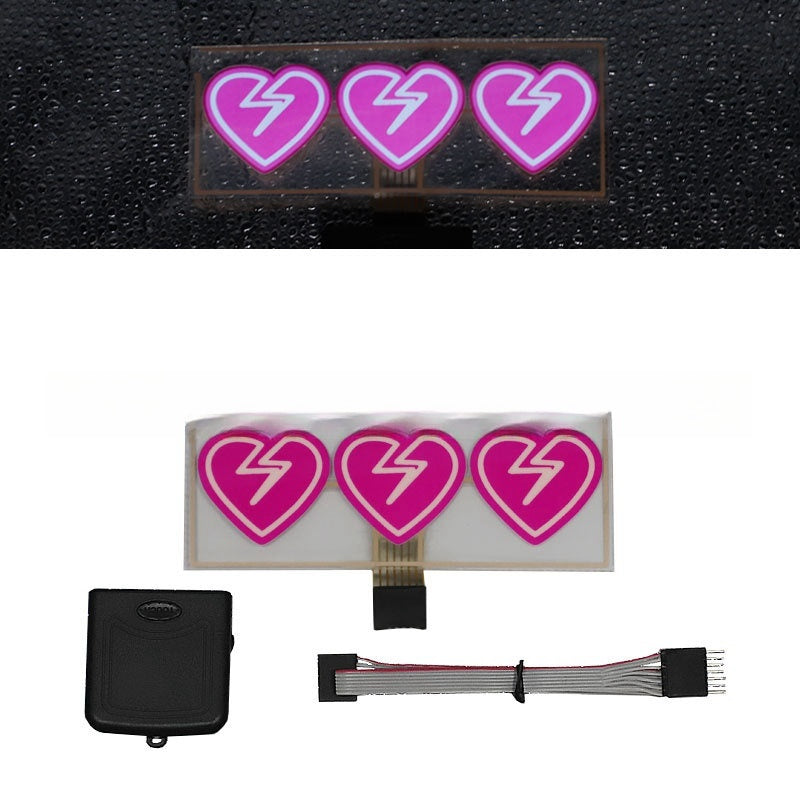 Led Luminous Stickers | Car Window Windshield Lighting Decoration