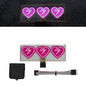 Led Luminous Stickers | Car Window Windshield Lighting Decoration