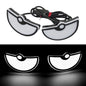 Triangle Eyes Modified Decorative Accessories Car Lights