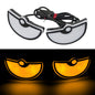 Triangle Eyes Modified Decorative Accessories Car Lights