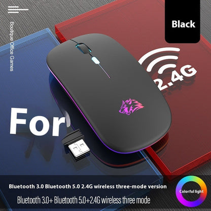 X15 Mute Wireless Mouse Charging Wireless Luminous Computer
