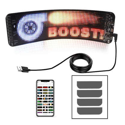 Programmable LED Text Plate