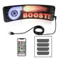Programmable LED Text Plate