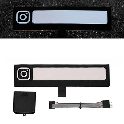 Led Luminous Stickers | Car Window Windshield Lighting Decoration