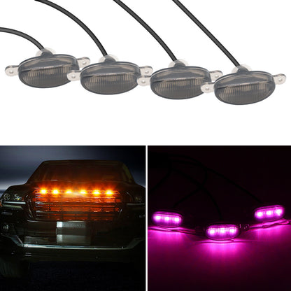 Grill Flashing Car Light