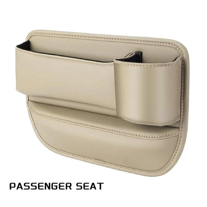 Car Seat Gap Storage, New Upgraded Car Seat Storage Box With Cup Holder