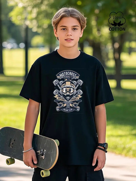 Summer Cartoon Men Design T-Shirt